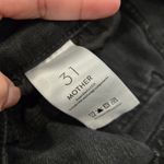 Mother The Midrise Dazzler Ankke Step Fray Size 31 Not Guilty Wash Black Photo 10