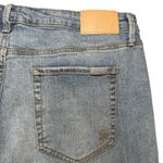 Seven7 Women's Slim Flare Leg Distressed Denim Jeans Light Wash Size 16 Photo 7