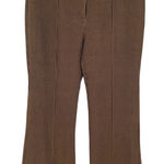 Current Air NWT  Women's Houndstooth Split Hem Trouser Pants Brown Black Sz Large Photo 0