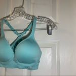 Bcg  Blue/Turquoise Low Support Padded Racerback Sports Bra S Photo 4