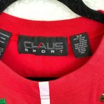 Vintage CHAUS Sport Ugly Christmas Sweater 100% Cotton Women's Size Small Red Photo 1