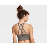 Joy Lab Heather Grey Sports Bra Photo 1