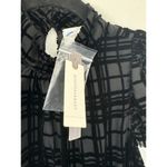Anthropologie NEW ‎ Corey Lynn Calter Mini Dress Holiday Plaid Black Ruffle Sz XS Photo 4
