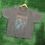 Urban Outfitters Nirvana MTV Unplugged in New York Grunge Band Distressed T-Shirt Size OS Photo 2
