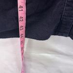 Croft & Barrow Corduroy Dress Navy Blue Large Photo 12