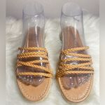 Madewell The Kathryn Espadrille Slide Sandal in Leather Size Photo 5