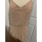 Adrianna Papell Andrianne papell long dress size 8 pink sequence Photo 3