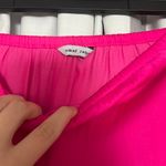 Naked Zebra Pink Strapless Dress Photo 2