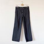 Anthropologie Pilcro Slouchy Chino Wide Leg Pants in Sundrenched Black 25 Photo 6