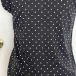 Anne Carson Size Small Womens Polka Dots Blouse Popover Short Sleeve Corpcore Photo 5