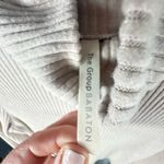 Aritzia  Babaton Traverse Turtleneck Ribbed Sweater Cream Size Small Photo 5