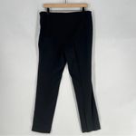 Lafayette 148 New York Classic Stretch Black Virgin Wool Side Zip Dress Pants 8 Photo 5