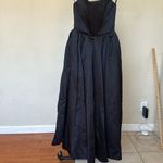 House Of CB  contessa Black Strapless Satin Corset Midi‎ Dress NWOT Size XS Photo 10