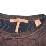 Scotch & Soda Maison Scotch Voila Brown Shimmery Pullover Sweater SMALL Photo 2