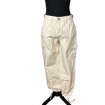 superdown  Off White Cargo Jogger Pant Size 26 Cotton Baggy Carpenter $78 NEW Photo 7