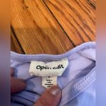 Open Edit NWOT  Off the Shoulder Ruched Long Sleeve Photo 1