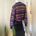 David Meister MEISTER FAIR ISLE SKI SWEATER WOMENS LARGE VINTAGE Photo 2