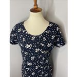 Barbour New Babour Harewood Print Dress in Navy Coastal Print US 8‎ Photo 5
