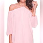 1. State  Halter Neck Off Shoulder Blouse Photo 0