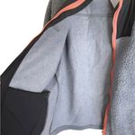 Zelos  Jacket Womens Sz Medium Fleece Full Zip Long Sleeve Gray Black NWT Photo 3