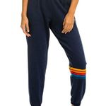 Aviator Nation  Rainbow Stitch Sweatpants Photo 0