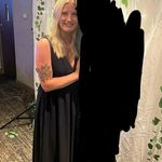 Lulus  Long Black Dress Photo 0