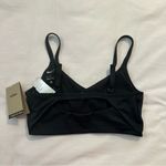 Nike  Black Swim Sports Bra with Adjustable Straps Photo 2