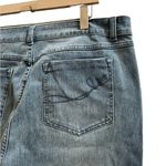 Soft Surroundings  Lycra Blend Slim Straight Jean Size 18 Petite Style 39683 Photo 4