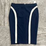 Rag and Bone NWT  Midnight Scuba Skirt, Navy & Cream, Size 4 New w/Tag Photo 1