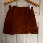 Corduroy Skirt Brown Size 1 Photo 1