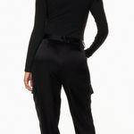 Aritzia Babaton Refined Satin Cargo Pant Photo 5