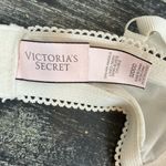 Victoria's Secret Victoria’s Secret Ivory Lace Dream Angels Lined Demi Bra 32DDD 32F Photo 3