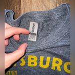 Gildan Gray Pittsburgh Graphic Cropped Tee Photo 3