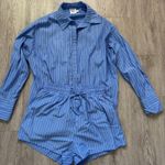 Princess Polly Blue and White Stripe Set Photo 4