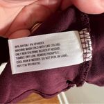 A New Day Crewneck T-Shirt Ribbed Burgundy XL Photo 10