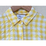 Lisa Marie Fernandez Target Yellow Gingham Button Front Dress XXS Tradwife Farm Photo 1