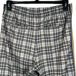 Urban Outfitters  Medium Pants Plaid Pull-On Stretch Zip Pockets Hi-Rise Creased Photo 4