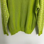 Women's Christmas The Grinch Red Blah Blah Blah Green Sweater Top XL 16 Photo 9