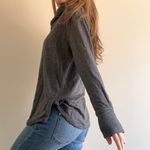 Grey Soft Sweater No Size Tag Gray Size M Photo 2