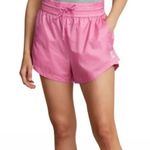 RLX Ralph Lauren Women’s Ripstop Drawstring Athletic Shorts Pink NWT Large Photo 0