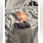 Show Me Your Mumu NWOT  -Taylor Tube Maxi Color: Steel Blue Luxe Satin Size M Photo 5