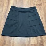 Athleta  Womens Black Scuba Skirt Fleece Lined Size XS Warm Winter Layers Photo 0