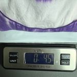 Women's Tie Dye Heart Print Artsy Pullover Tunic Beach Dress Size Medium Purple Photo 9