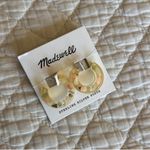 Madewell Confetti Acetate Hoop Earrings Blush Multi Photo 2