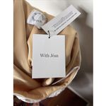 With Jean New  Dylan Midi‎ Skirt in White Dahlia Small S Photo 9