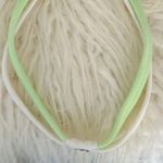 Lululemon DANCE! RARE Green & White Headband Photo 7