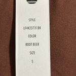 Olive & Oak  size small thong bodysuit root beer color Photo 8