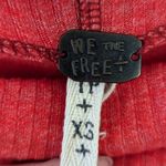 We The Free Free People  Londontown Thermal Cherry Coral Oversized‎ Top XS Photo 9