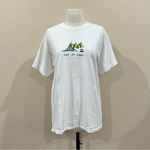 Gildan Co-Edikit White Camping Let It Glow Graphic Shirt Medium Photo 7