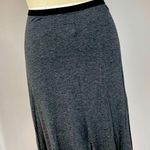 Forever 21 Basic Heather Grey Maxi Skirt L Photo 0